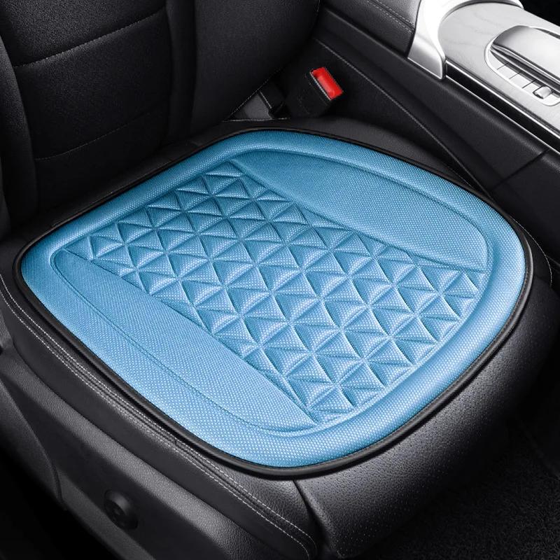 Car Seat Cushion Driver Seat Cushion with Comfort Memory Foam & Non-Slip Rubber Vehicles Office Chair Home Car Pad Seat Cover