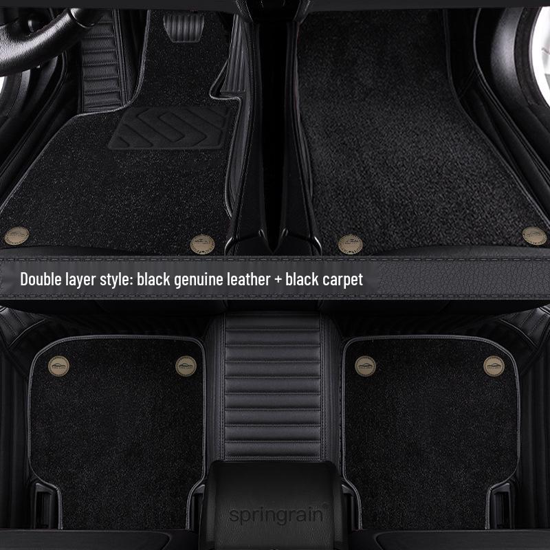 Exeed Full Surround Genuine Leather Car Floor Mats for Xingji, Yuan, ET, ES, Yaoguang, Zhui, Feng, Lingyun, Lanyue Models