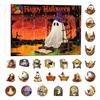 Halloween Geister Countdown Kalender Mit 24 Acryl Hängenden Ornamenten Für Party Dekoration Und Geschenk