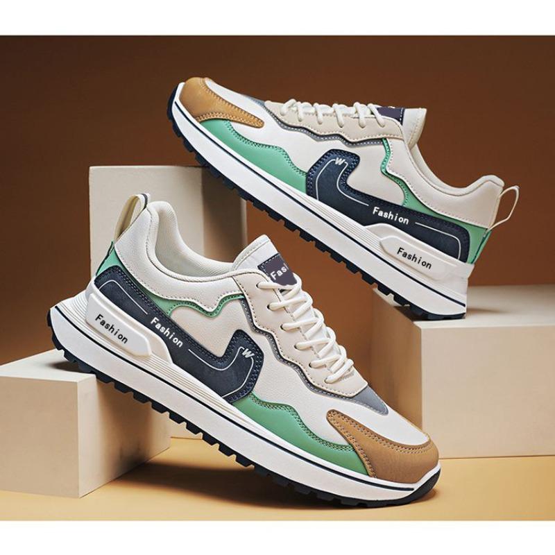 Autumn new men's shoes sports shoes trend running student shoes trend fashion