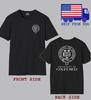 Université d'Oxford Hommes#039;s Noir Taille S5XL T-shirt Unisexe