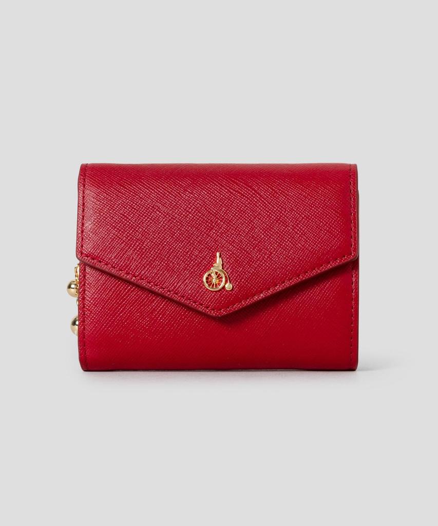 Beanpole Accessory Lucy Flap Medium Wallet Red