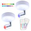 Led Wireless Spotlight 13-color 3 Dimming Modes Adjustable Angle Remote Control Rgb Spot Lamp With