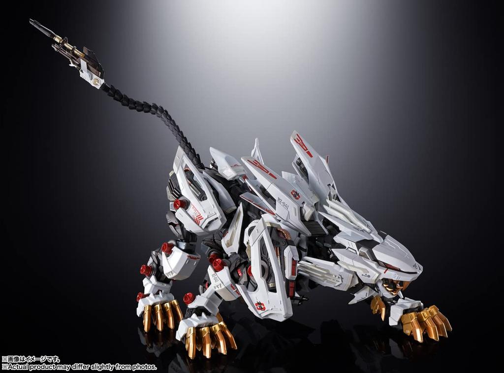TAMASHII NATIONS Chogokin ZOIDS Naujasis Liger Zero 220mm Dažyta Judinama Figūrėlė Century/ZERO RZ-041 Apie. ABS&PVC&Diecast