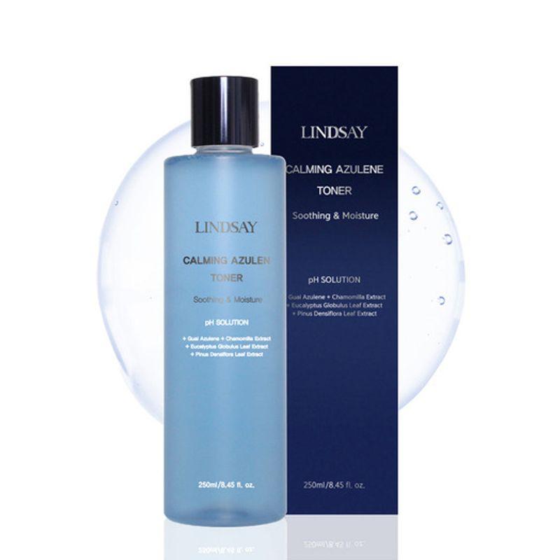 LINDSAY Solução PH Calmante Azuleno Calmante Tônico 250ml