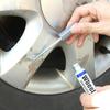Gloss Black Rim Touch-Up Paint Pen Quick Drying Easy-to-Use Compact Size Portable Reusable Car Wheel