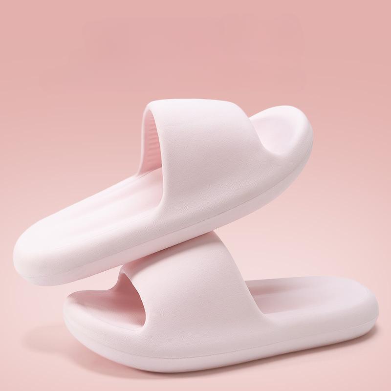 New Fashion Women Slippers Summer Flat Lightweight EVA Home Bathroom Slippers Comfort Massage Couples Indoor Slides Shower Shoes