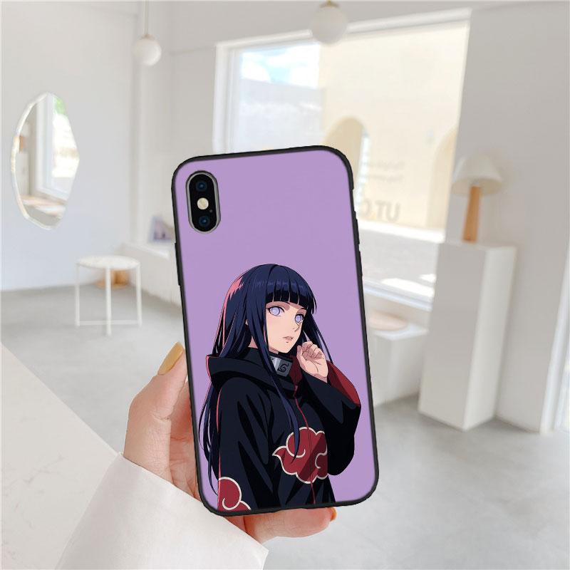 LO66 Naruto Hyuuga Hinata Soft Shell Phone Case for Xiaomi Poco C40 C50 C51 C55 C65 C71 C75 F3 F5 F6 F7 M2 M3 Pro Ultra