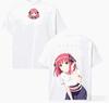 Stylish White "The Quintessential Quintuplets" Yotsuba Casual Cotton Short-Sleeve T-Shirt