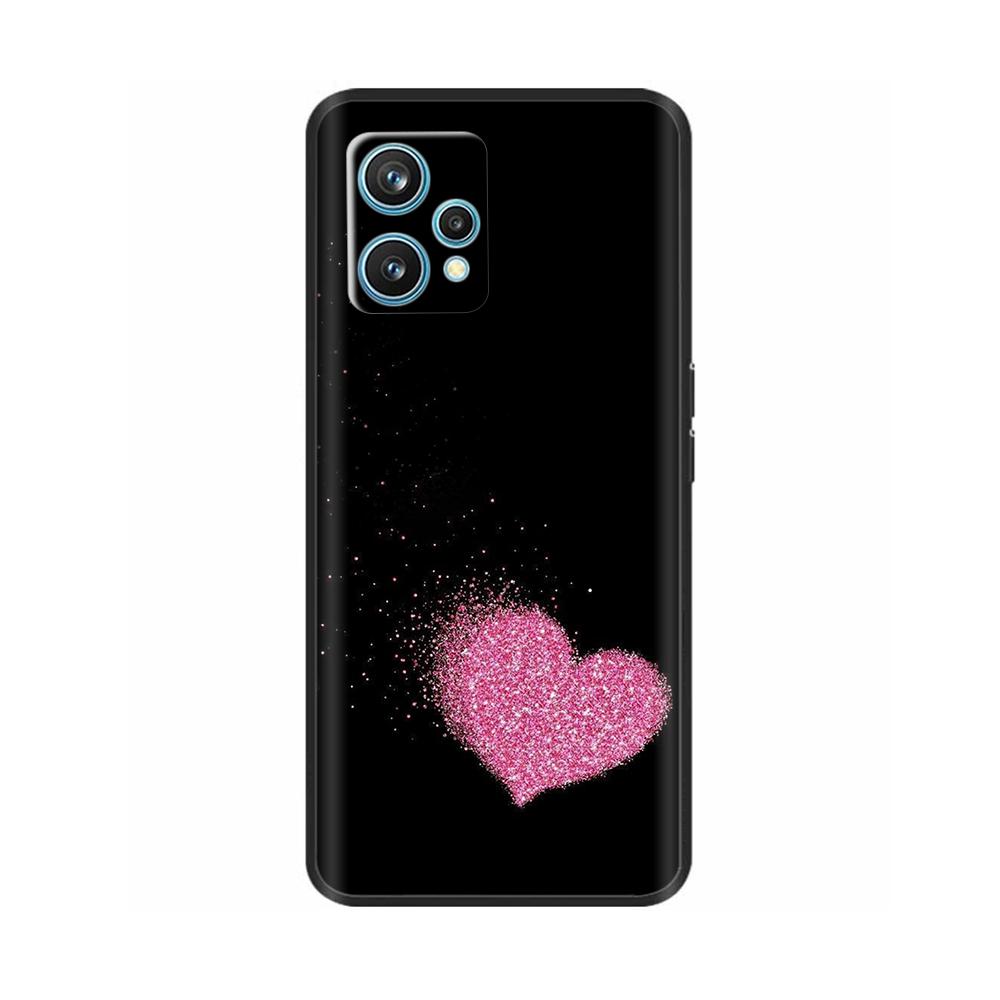 For Realme 9 Pro Plus Case Funny Soft Silicone Phone Cover For Realme 9 4G Case Black Shockproof Bumper Shells For Realme 9 Pro+