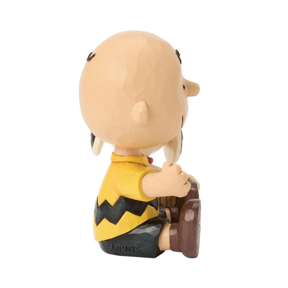 Enesco Charlie Brown with Snoopy Figurine 6017915