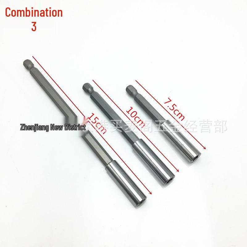 Magnetic 1/4" Hex Key Extension Rod for Air Screwdriver