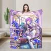 Super Soft Rui Kamishiro Throw Blanket Premium Fleece Flannel Lightweight Wonderlands X Showtime Bed Blanket Cozy Warm Blankets