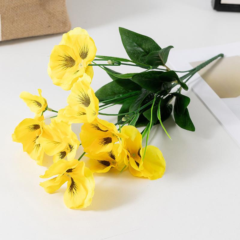 Simulation Fringed Iris Flower Home Living Room Decoration Fake Ornaments Flower