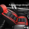 The Car Seats Are Fully Covered with Black Coffee-colored Muscle Seats Made of Waterproof and Anti-slip Artificial Leather