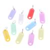 10 buc Breloc Multicolor Etichete de Identificare Chei Etichete Etichete de Identificare Bagaje Card de Clasificare Număr El Inele Chei Breloc Culori Aleatorii