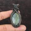 Κρεμαστό Labradorite Χαλκός Κρεμαστό με Τύλιγμα Καλωδίου Χειροποίητο Κρεμαστό Κοσμήματα με Τύλιγμα Χάλκινου Καλωδίου Κρεμαστό με Πολύτιμο Λίθο Δώρο Για Αυτόν Κοσμήματα Labradorite