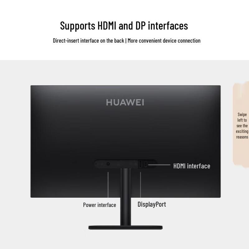 Huawei MateView SE 23.8-inch Monitor CN Plug (adapter Included)