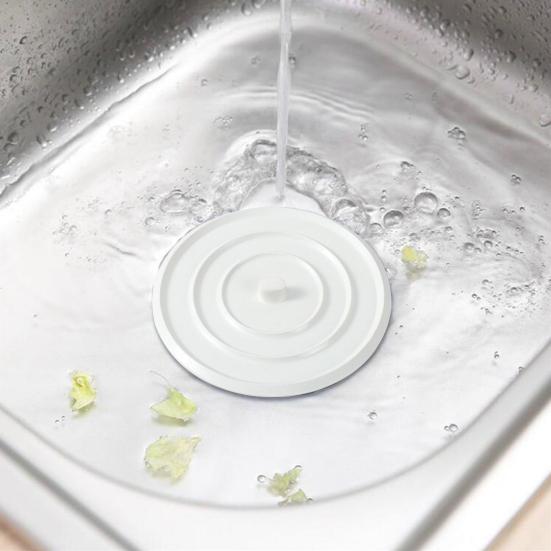 Universal Fit Bathtub Drain Stopper Silicone Kitchen Bathroom Bath Tub Drain Hair Stopper Bathtub Drain Plug Laundry Accessories