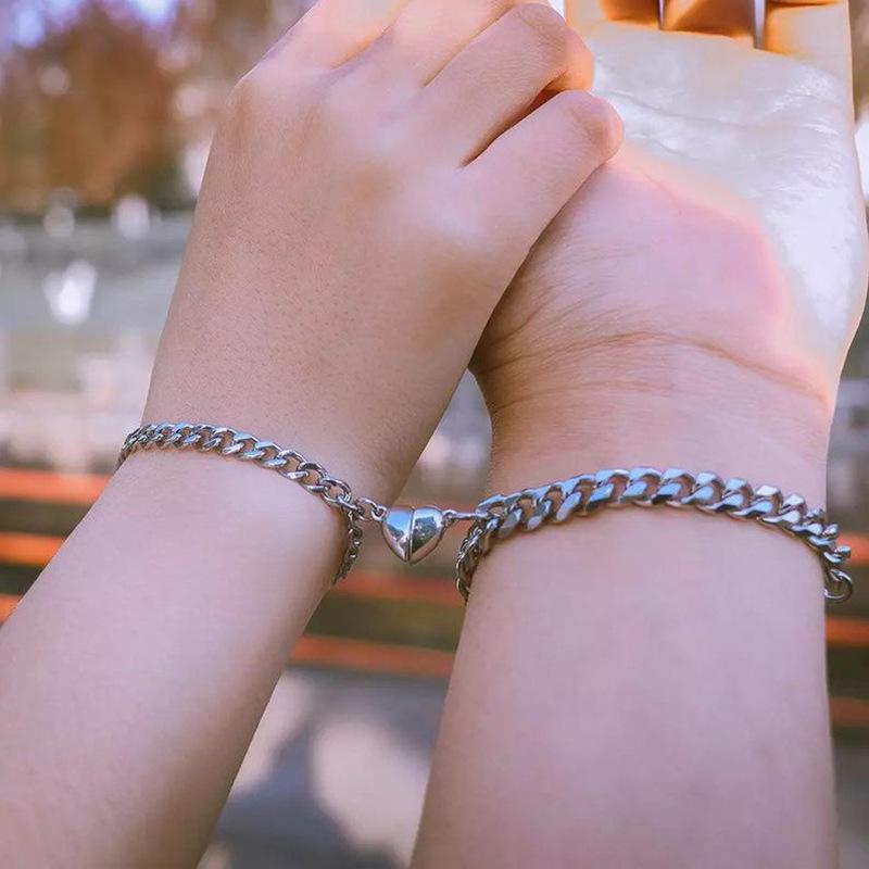 European and American Style Couple's Magnetic Attraction Bracelets