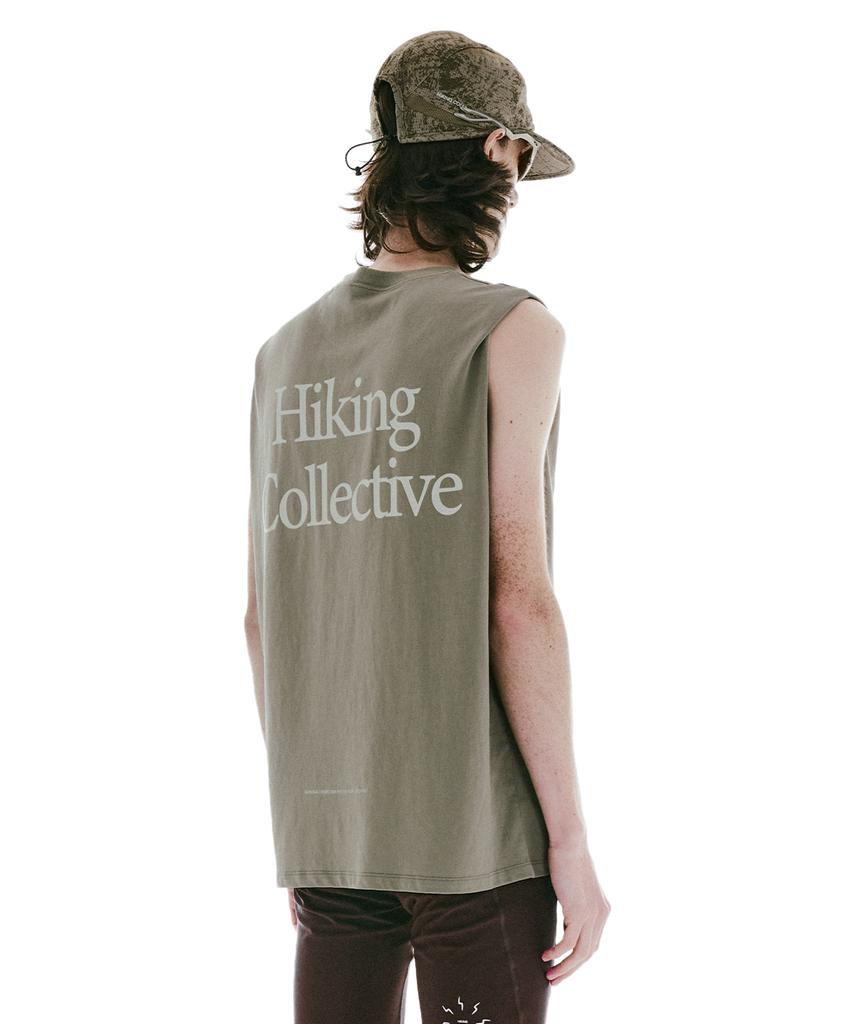 Koldeuwom Raw Cut Sleeveless (Khaki)