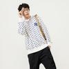 MLB New York Yankees All Over Print Back Logo Crewneck Sweatshirt Unisex Sweatshirt Cream 3AMTM0221-50CRS