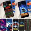Back To The Future Time Machine Case For Oppo A91 A5 A9 A16 A76 A96 A58 A78 A98 A52 A72 A74 A94 A54 S A57 A77 A15 A17 Cover