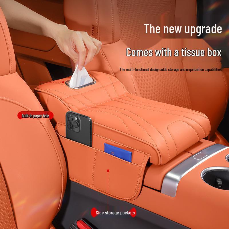 Universele Middenarmsteun Pad voor Auto: Verhoogde Elleboogsteun & Beschermhoes