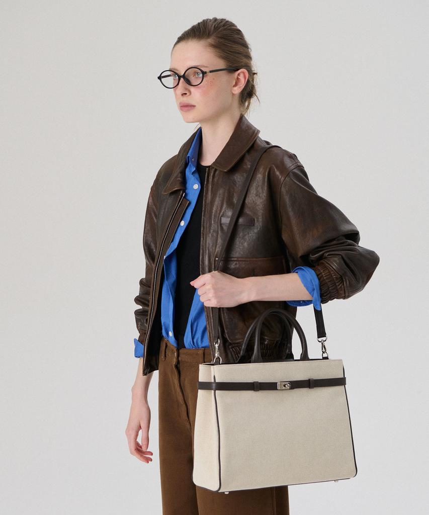 Lovecharm Laurent Bag_35_Canvas Brown
