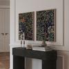 Vintage Întunecat William Morris Expoziție Păsări Animal Artă Poster Pictură pe Pânză Imprimeuri de Perete Imagine Cameră de Zi Decor Acasă