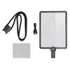 Magnifying Glass LED Cordless Neck Hanging Reading Magnifier 3X Magnification Gooseneck High