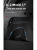 Tesla Model Y3 Upper Trunk Storage Box with Side Compartments