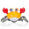 XINBAOHONG Crab Toy Escape Crawling Moving Kids Obstacle Avoidance Sensor Music LED Light USB Rechargeable Educational Boys Girls Birthday Gift