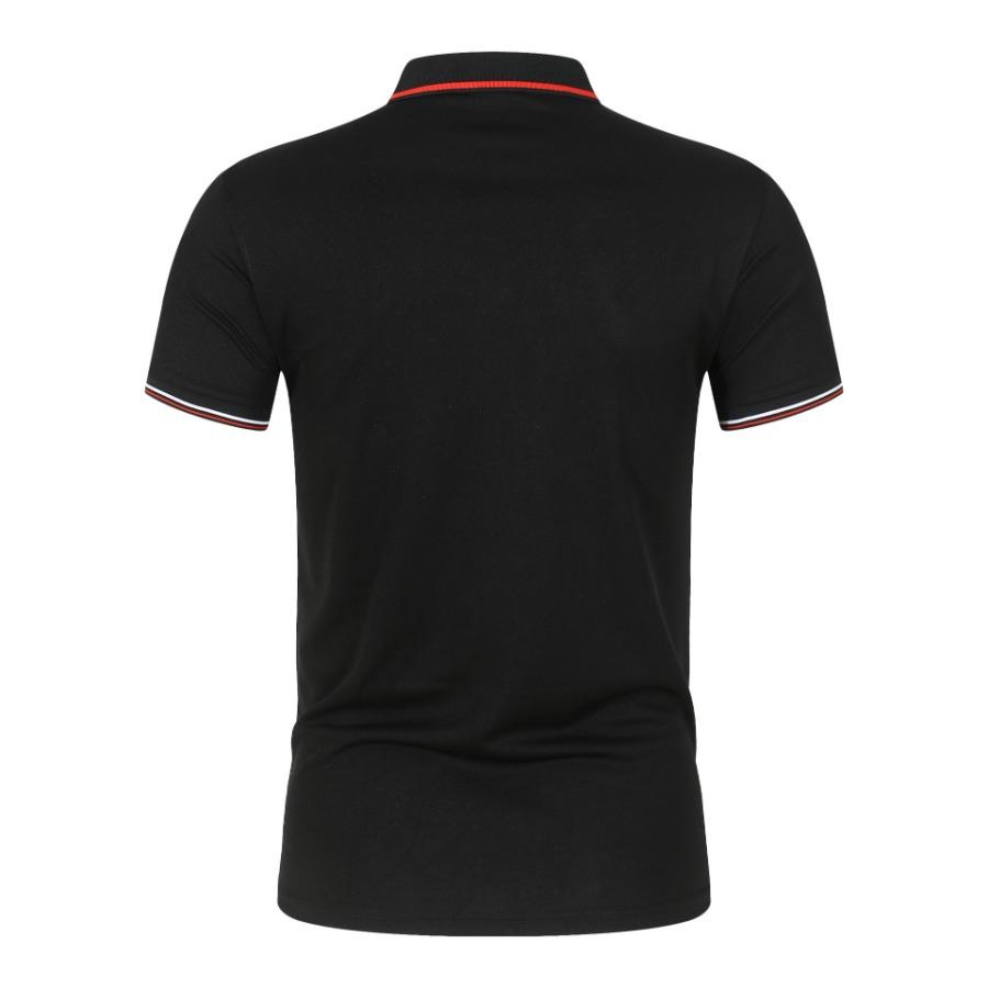 Asian size Short Sleeve Polo Shirt Man Printing for Men's Street Sports Fashion T-Shirt Man Casual