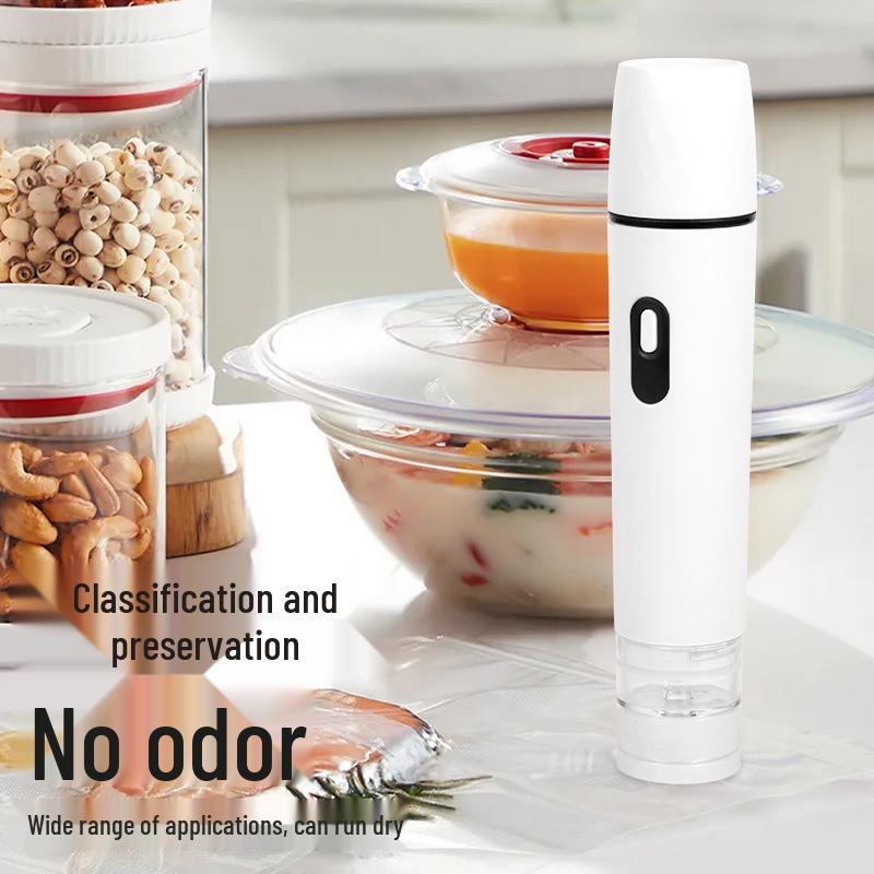 Mini Handheld Electric Vacuum Sealer with USB Food Storage Bags
