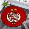 Wydad AC Printed Round Rug, Non Slip Washable Circular Carpet For Living Room Bedroom Playroom, Sports Fan Decor, Holiday Birthday Gift