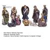 Christian Religious Gifts 11 Pcs Christmas Nativity Scene Set, Resin Mini Figurines Tabletop Decor, Indoor Creche Display Holy Family Angel