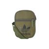 Originals Nylon Fabric Crossbody Bag, Shoulder Bag Mini Unisex Olive Green Adidas DV2407