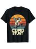 Uomini039;T-Shirt Unisex S Cotone Cupido Stunt Divertente Sarcastico Umorismo Offensivo Imbarazzante
