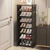 Mehrschichtiger Schuhorganizer Staubdichte Schuhschränke Haushalt Wand Ecke Schuhregal Platzsparend Schuhorganizer und Aufbewahrung