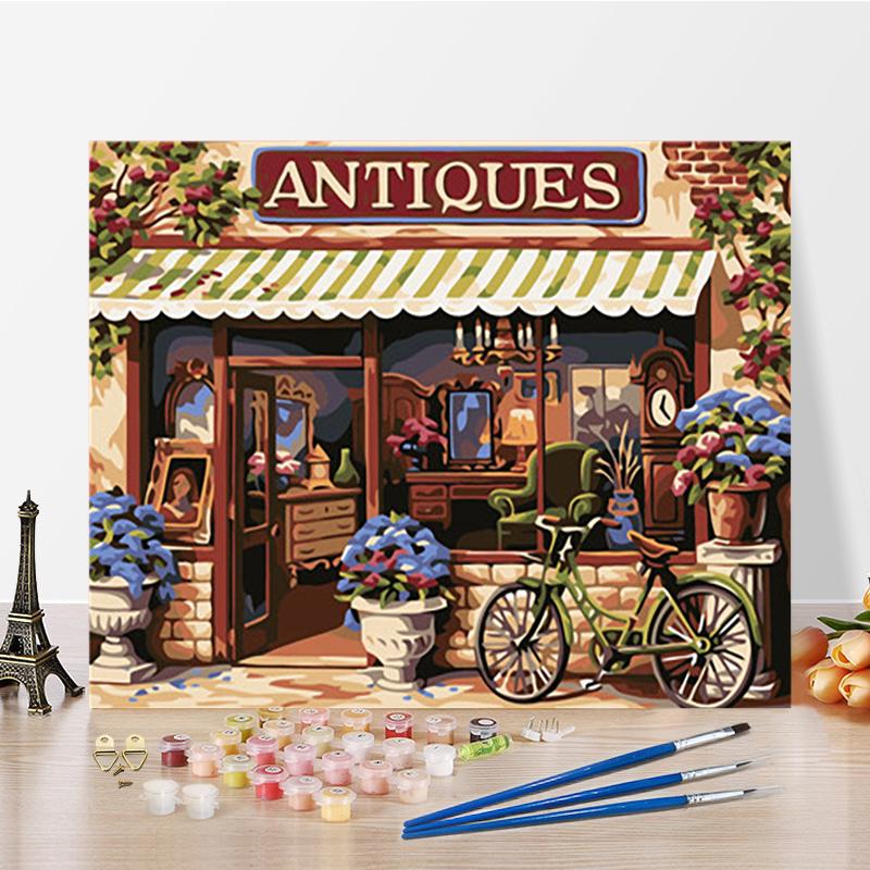 DIY Painting By Numbers Arts Crafts Digital Oil Painting Home Decoration Hobbies Numbers Painting
