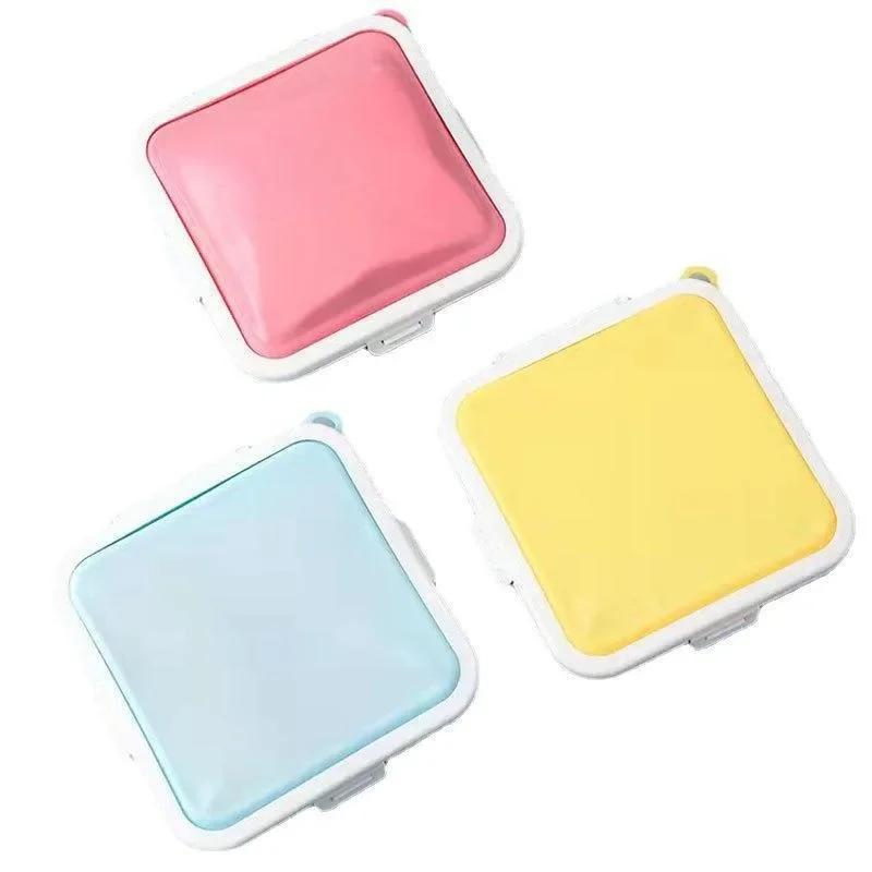 JUSTINLAU Sandwich-Knusperer Toast-Aufbewahrungsbox Tragbare Sandwich-Brot/Toast-Aufbewahrungsbox Wiederverwendbarer Mikrowellen-Mittagessen-Lebensmittelbehälter