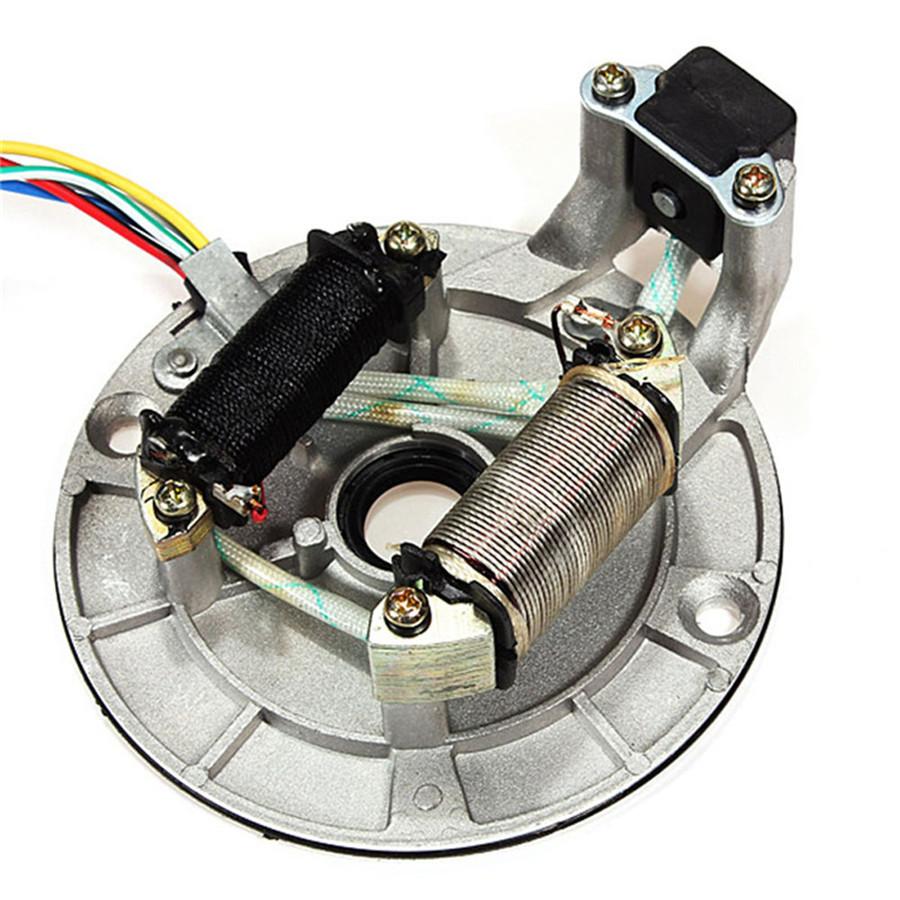 New 1Pc 110cc 125cc Pit Dirt Bike Pitbike Stator Plate Pickup Magneto Coil Rotor New