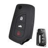 Custodia Copri Chiave in Silicone Per Toyota Auris Corolla Avensis Verso Yaris Aygo Scion TC IM 3 Pulsanti Guscio Protettivo Telecomando Portachiavi