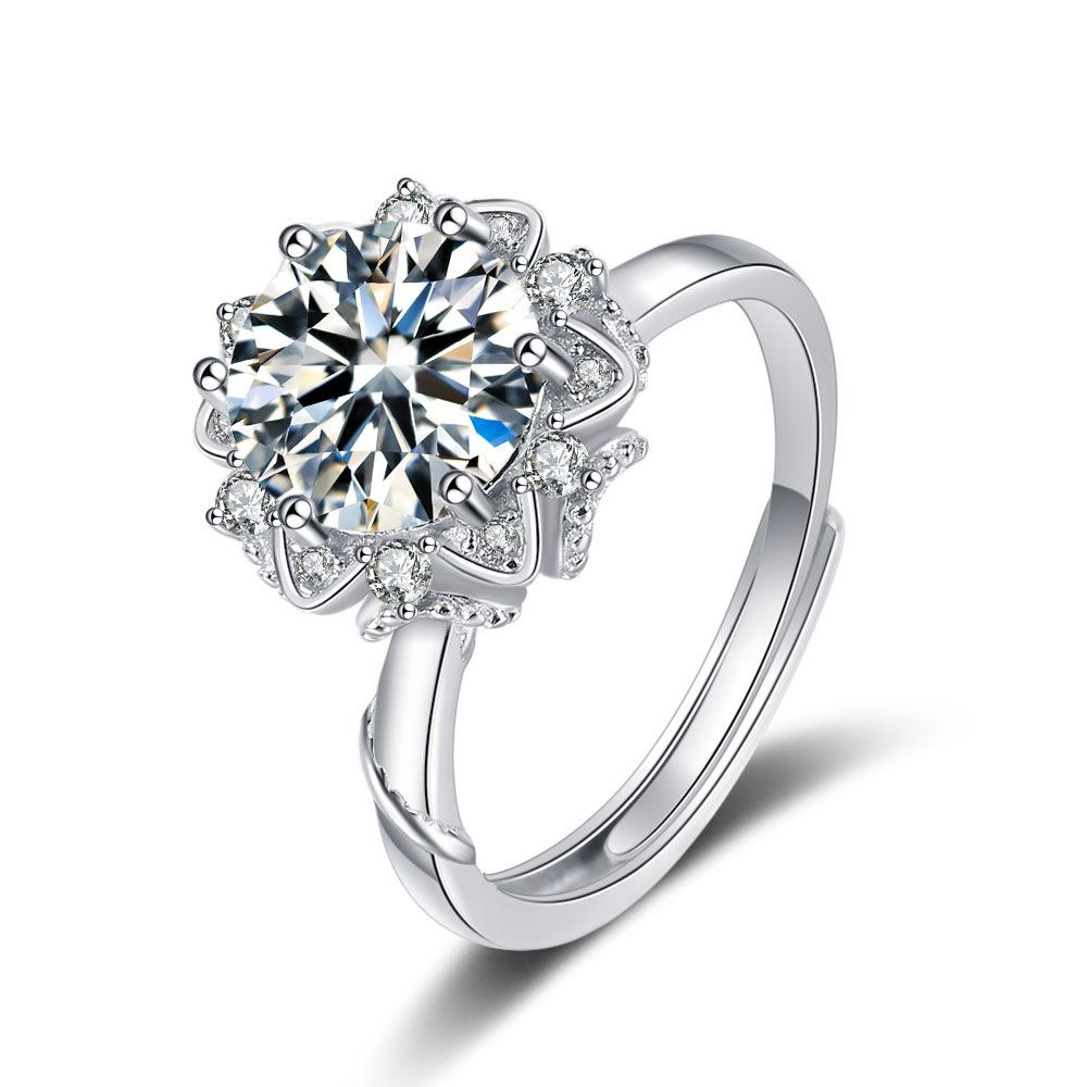 Exquisite Copper Ring For Women Wedding Engagement Jewelry Accessories 5A Zircon Rings Fashion High Quality Gift