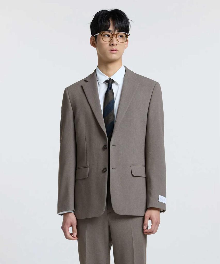 Stco [Four Seasons] 4-Way Stretch Essential Setup Blazer_Brown (Relaxed Fit)_Sejuz03Nsh