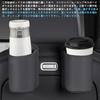 KASELIN Car Drink Cup Small Item PU Seat Multifunctional Car Storage Small Trash Additional Storage for Rear Water Cup Compatible with Cell Compatible