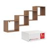 Modern Wall Shelf for Slopes - No. 8 black