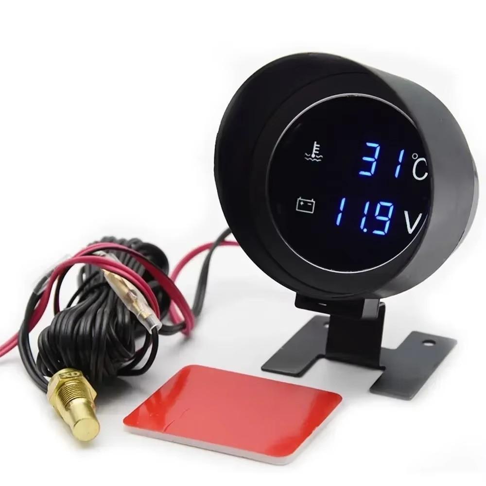 26mm/28mm Water Temperature Gauge 2 IN 1 Digital Temperature Sensor  Car