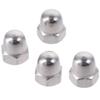 10Pcs 304 Stainless Steel Acorn Hex Cap M6 Thread Dia Hardware Nuts Acorn Cap Nuts  Fasteners